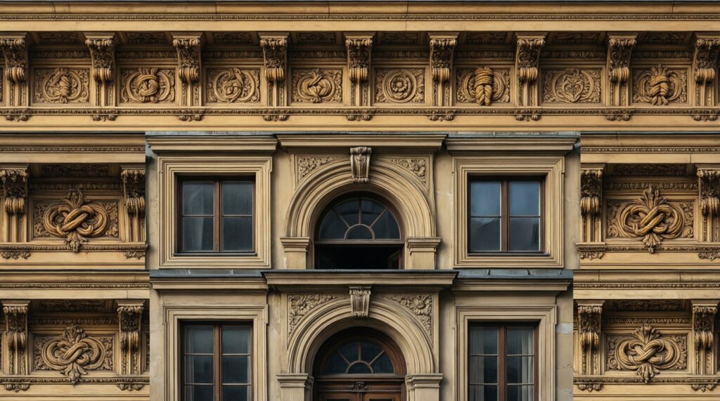 Москва в деталях: самые красивые двери, витражи и лепнина на улицах города - иллюстрация