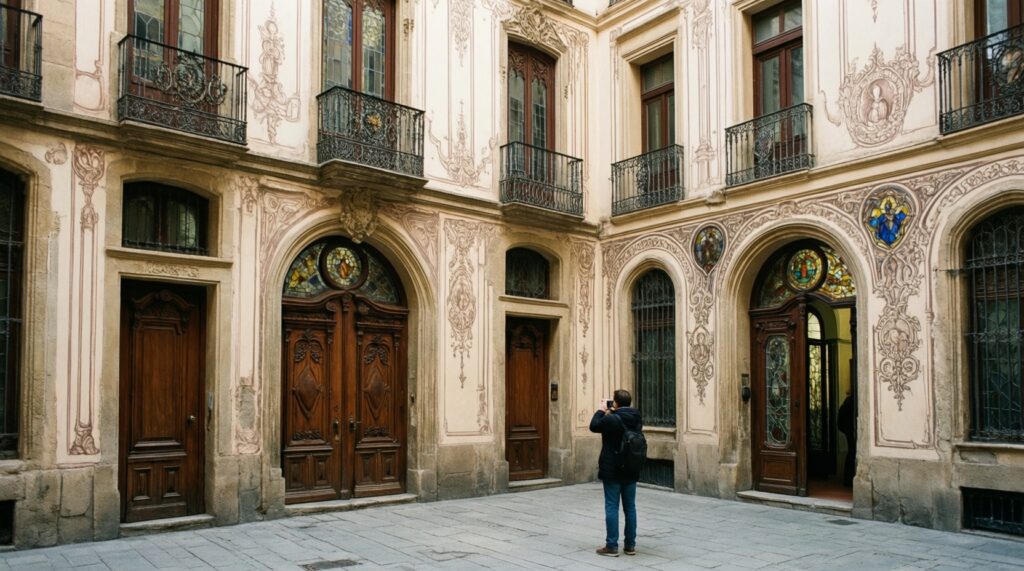 Москва в деталях: самые красивые двери, витражи и лепнина на улицах города - иллюстрация