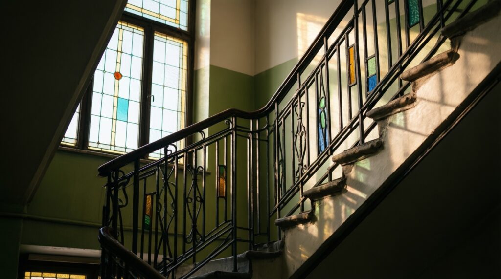 Самые красивые московские лестницы, балконы и витражи: фотомаршрут - иллюстрация