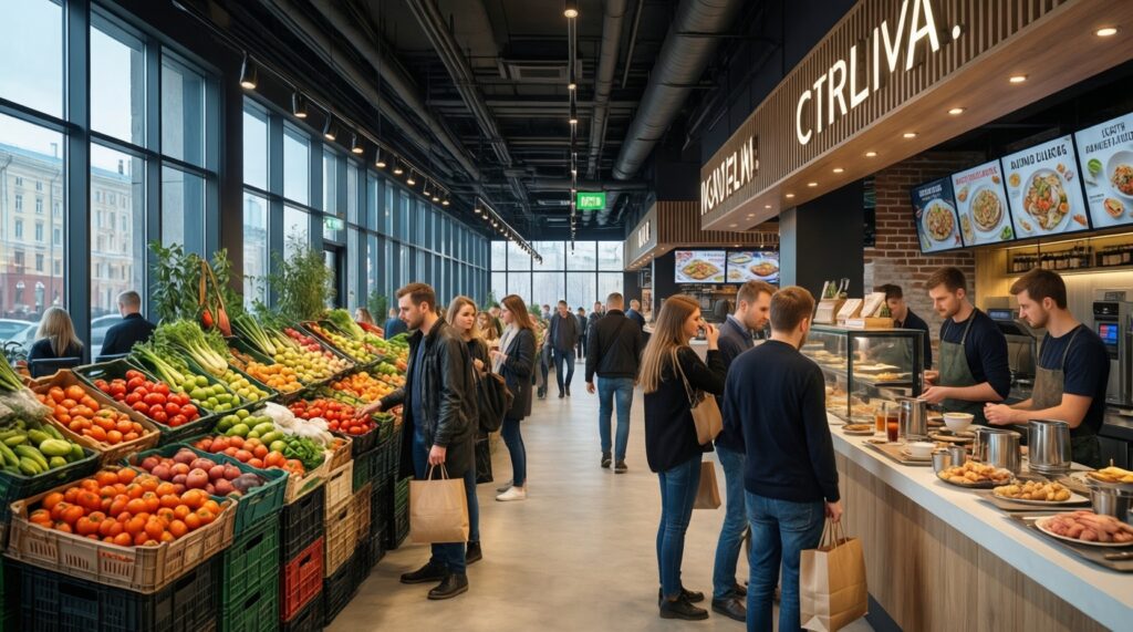 Исторические рынки и гастрономические кластеры: где пробовать Москву на вкус - иллюстрация