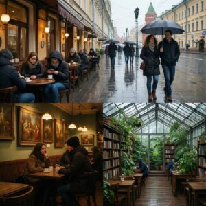 Куда сходить в Москве в дождь: атмосферные места без торговых центров