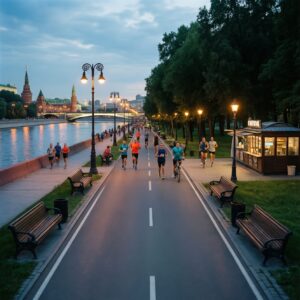 Гид по московским набережным: где гулять, бегать, кататься на велосипеде и пить кофе
