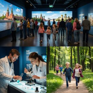 Москва для детей: интерактивные музеи, научные площадки и маршруты для прогулок