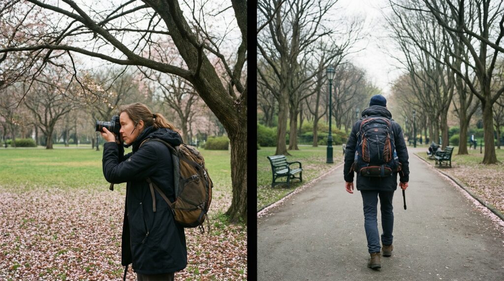 Сезонные маршруты: где ловить цветение, золотую осень и зимние огни в Москве - иллюстрация