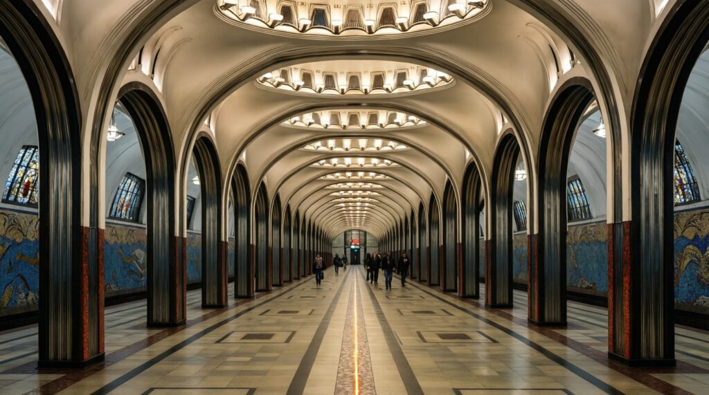Самые необычные станции метро Москвы: архитектура, детали, легенды - иллюстрация