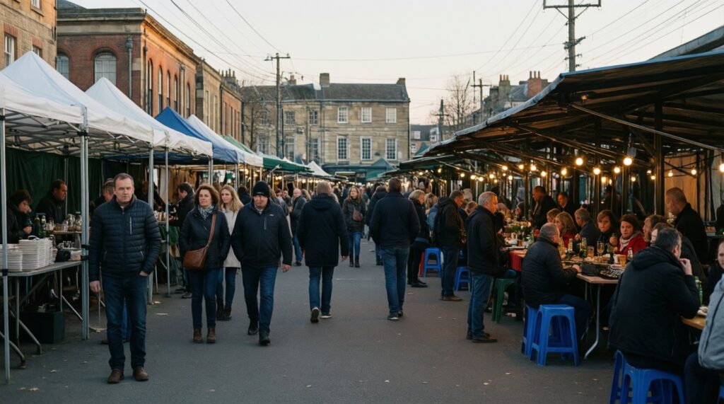 Старинные рынки и гастрономические места Москвы: от традиций до фуд-холлов - иллюстрация