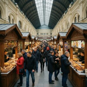 Старинные рынки и гастрономические места Москвы: от традиций до современных фуд-холлов