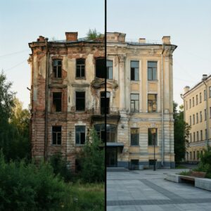 Заброшенные и восстановленные места Москвы: что было и что стало