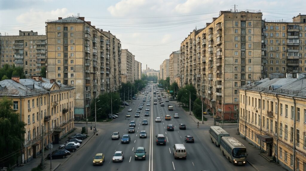 Как менялись районы Москвы за 100 лет: до/после на старых фото и сегодня - иллюстрация