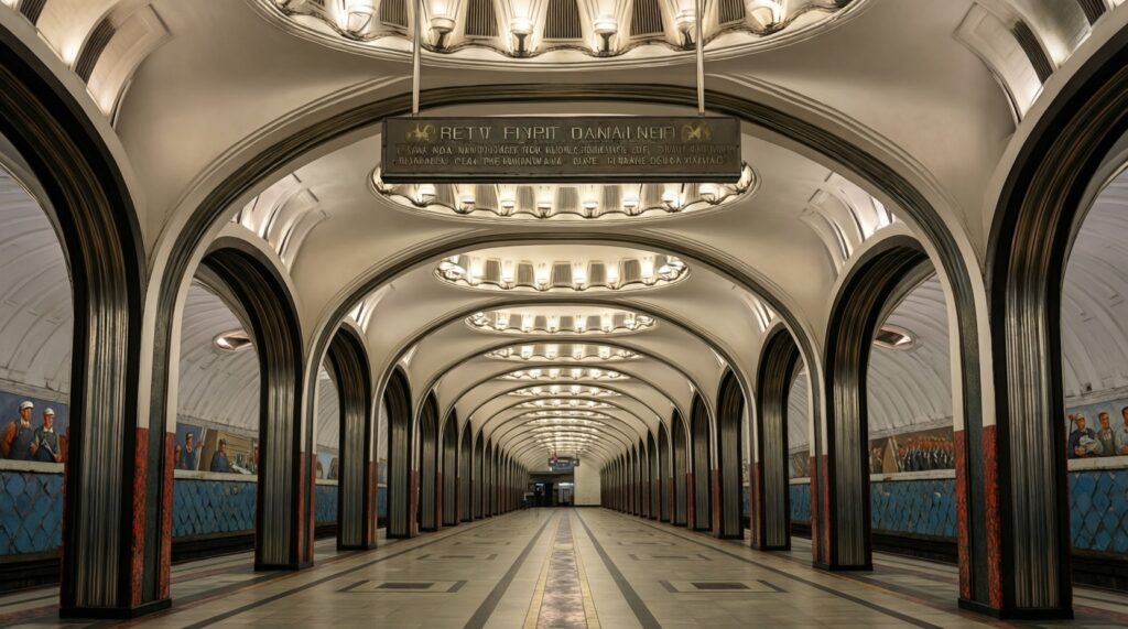 Московские станции метро как музеи: архитектура, легенды и детали - иллюстрация
