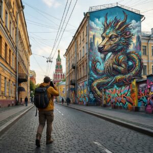 Гид по московскому стрит-арту: где искать муралы и новые работы в Москве