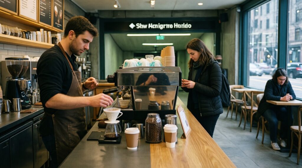 Кофейная карта Москвы: районы, спешелти-точки и авторские напитки - иллюстрация